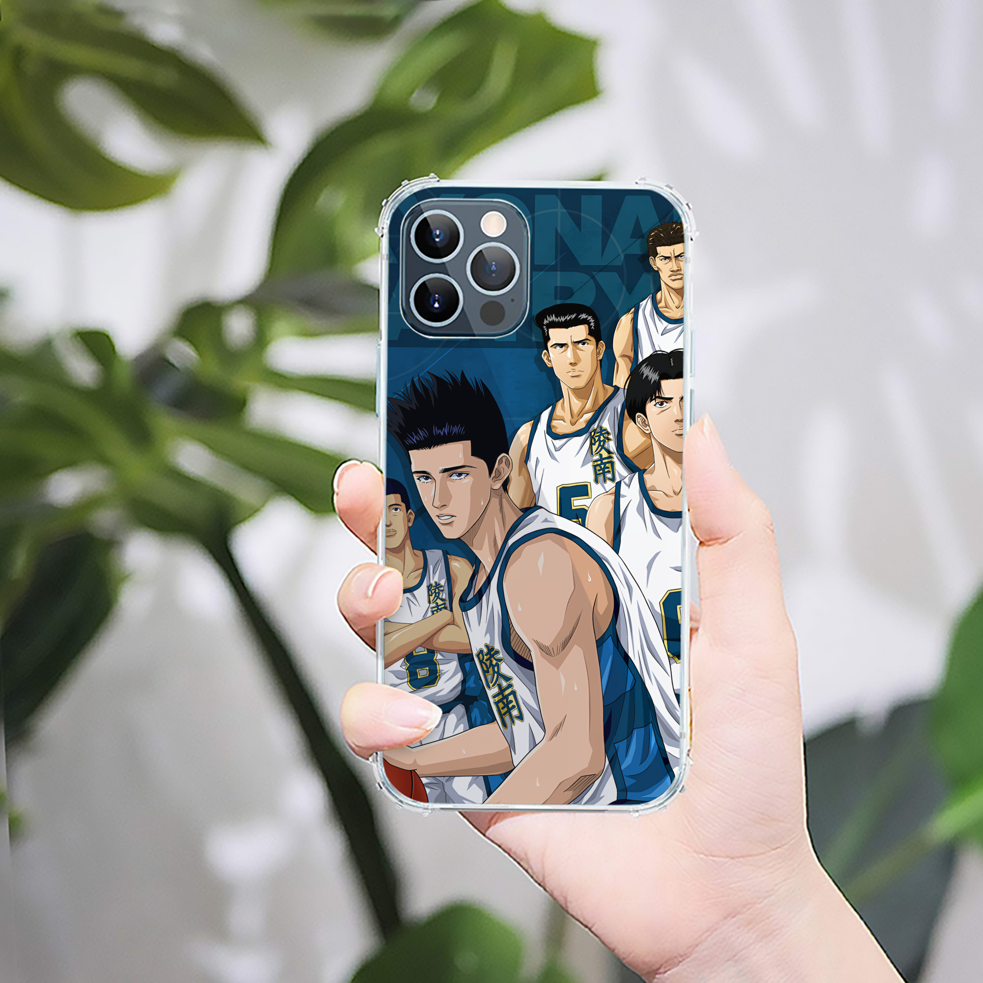 （画像用） SLAM DUNK／スラムダンク 【iPhone 12シリーズ対応】透明スマホケース（クリアソフトケース）